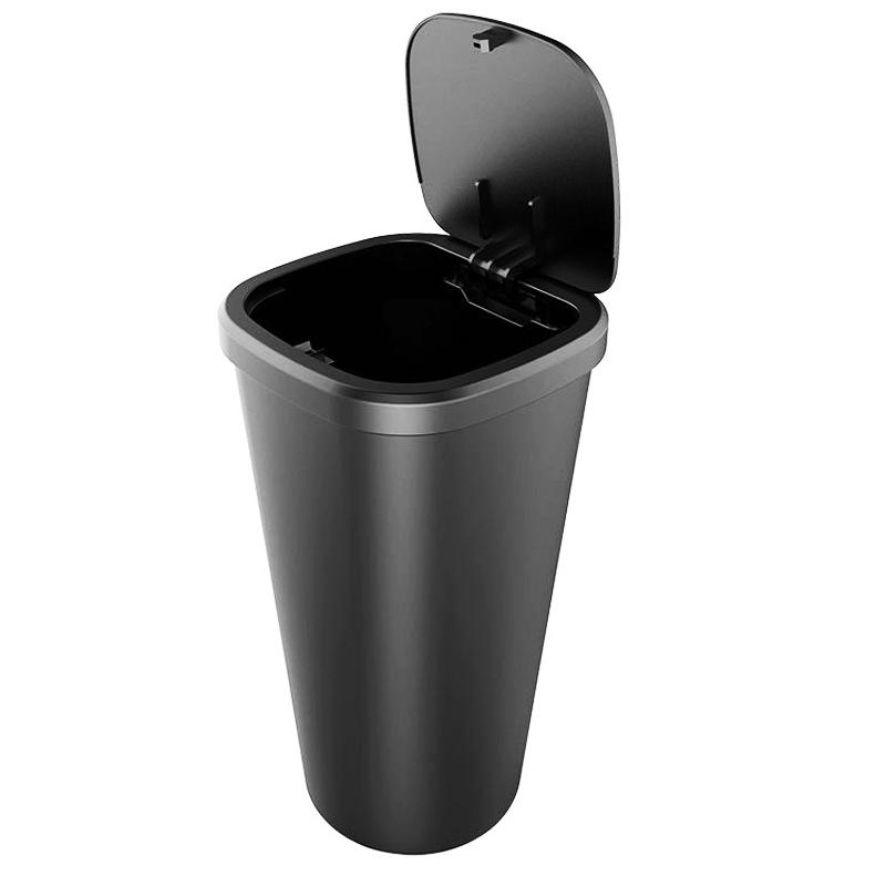 

Автомобильное мусорное ведро Сплав Мусорное ведро для автомобиля Мусорный бак Корзина для мусора Органайзер для хранения Держатель Сумка Автоаксессуары чёрный