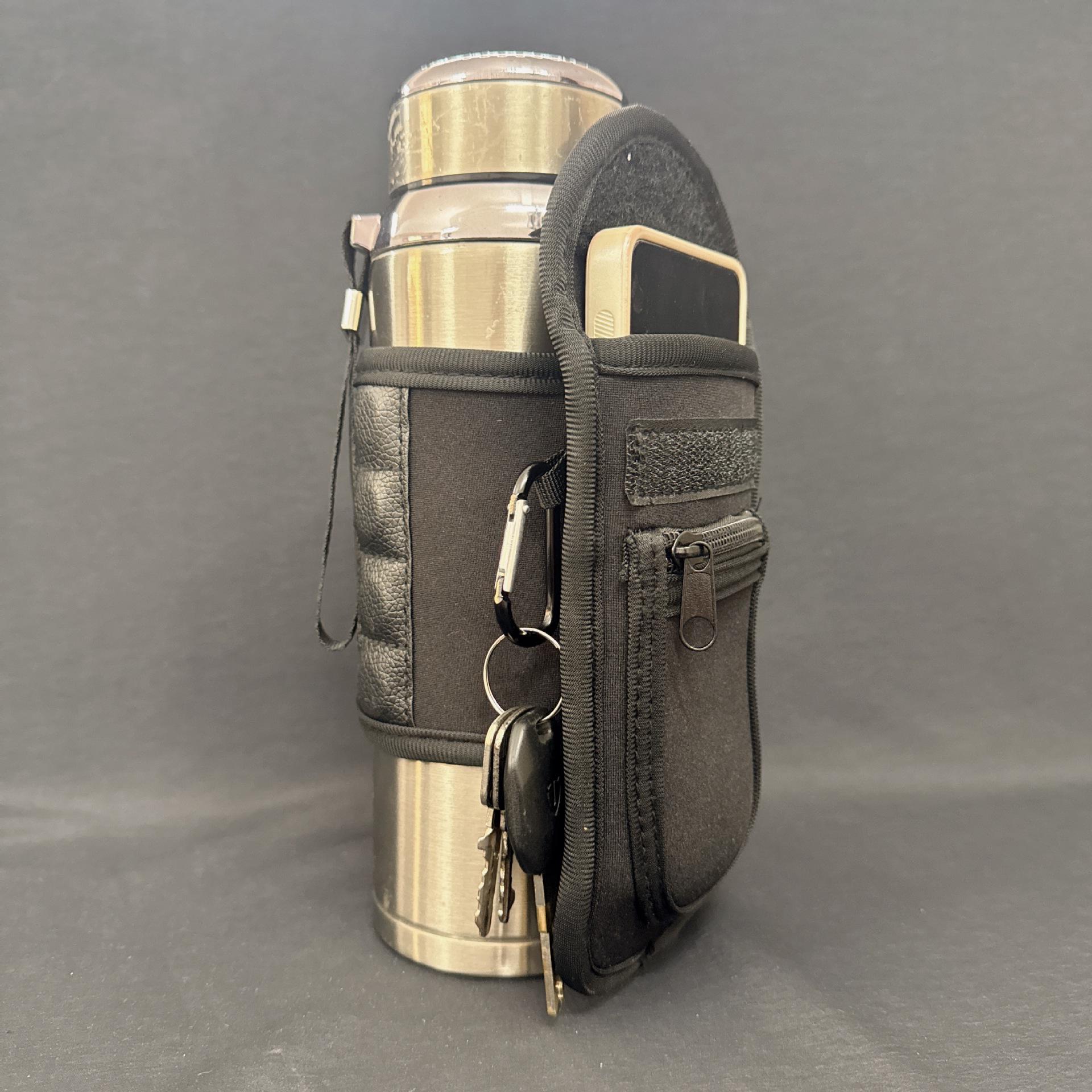 Hot-Selling Magnetic Gym Water Bottle & Phone Crossbody Bag for Outdoor Sports & Cycling