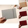 Traditional Cloth Cover Photo Album With Elastic String Storage For Family And Event Memories