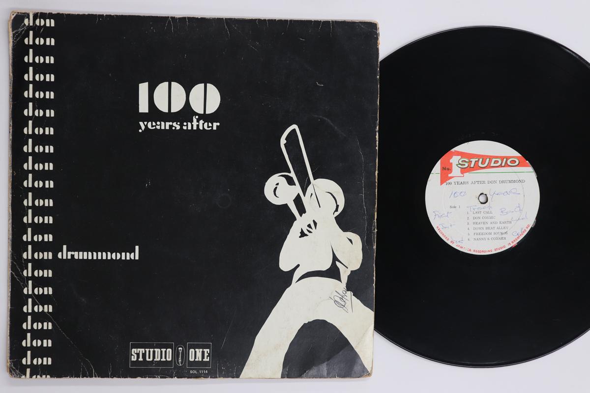 

LP Record DON DRUMMOND 100 Years After SOL1114 STUDIO ONE UK Jamaica Reggae Ska Dub Used