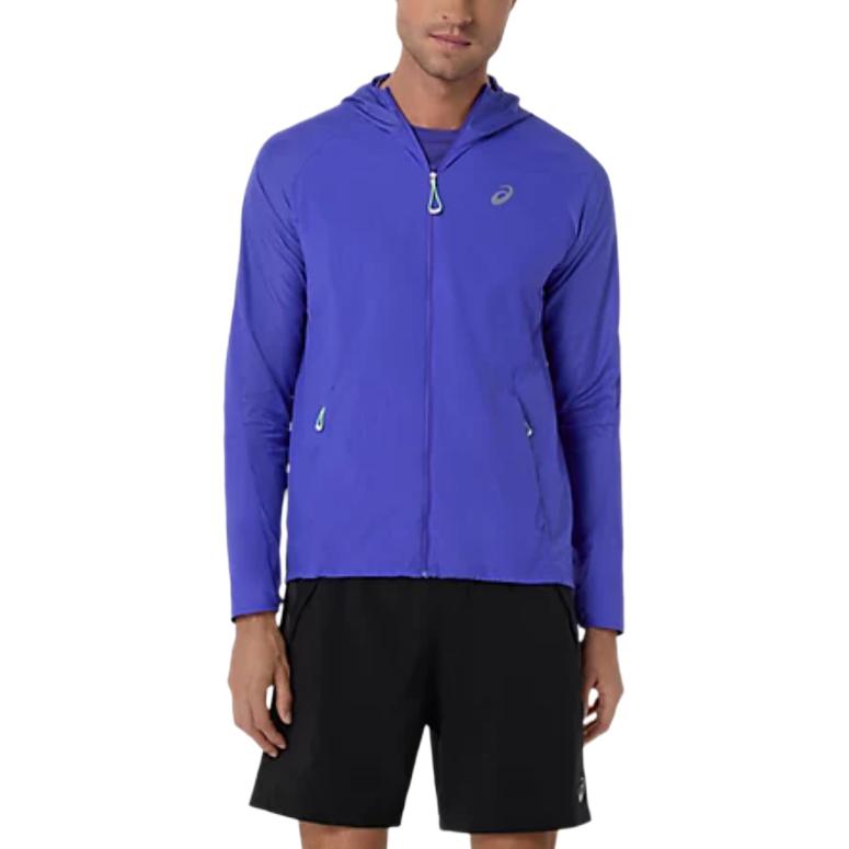 

Asics Hooded Logo Zip Long Sleeve Jacket Men jackets 2011D084-403 2XL