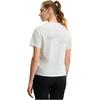 Fila Explorer Outdoor Sports Basic Simple Round Neck Knitted Short Sleeve T-Shirt Women T-Shirts Snow-White A11W527102F-WT