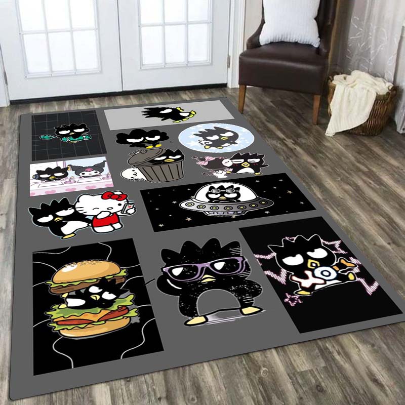 

BADBATTZ-MARU cartoon carpet is used for bedroom, living room, home, sofa decoration, children s play decoration, floor mat, 60x90cm