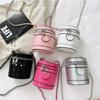Fashionable Mini Pu Children's Crossbody Bag With Cute Diamond Quilted Design For Kids