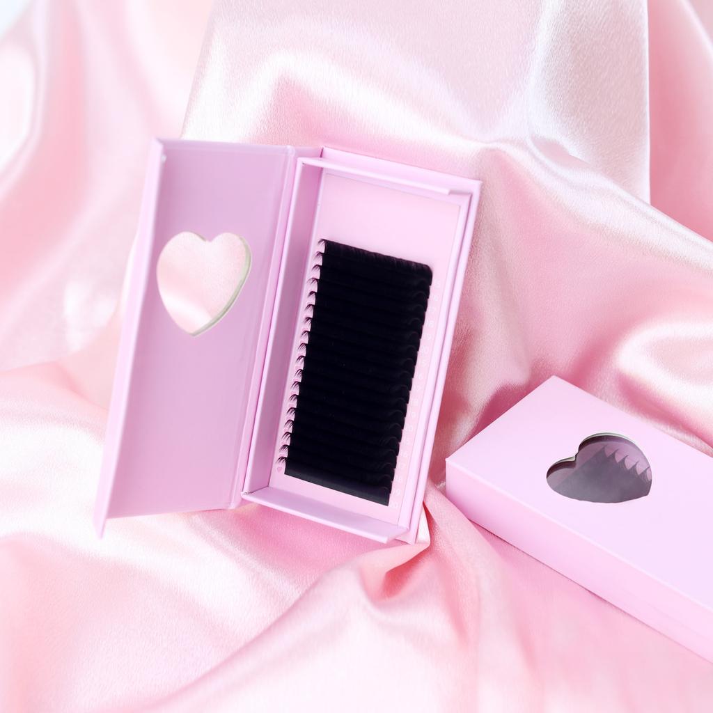 New Eyelash Individual Eyelash Matte Black Siberian Las Extension Supplies Private Label Russian Volume Lash Extensions Trays