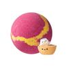 Bath Salt Ball with Surprise Toy Inside Fruity Floral Plants Extract Handmade Natural Sea Salt Ball Bubble Bath Ball Women Men SPA Bath Gift