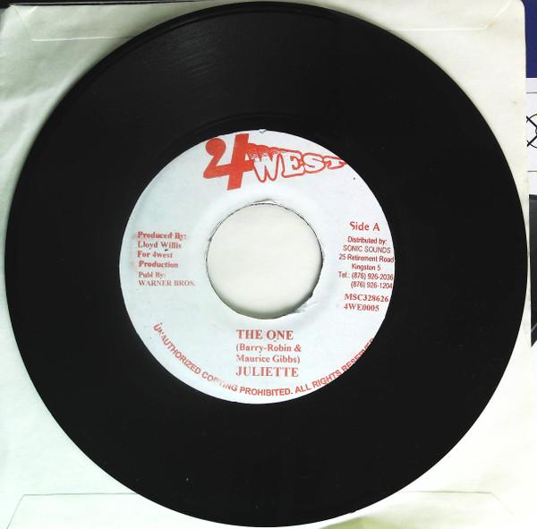 

7inch Record JULIETTE - The One 4WE0005 4 West Jamaica Reggae, Ska & Dub Used