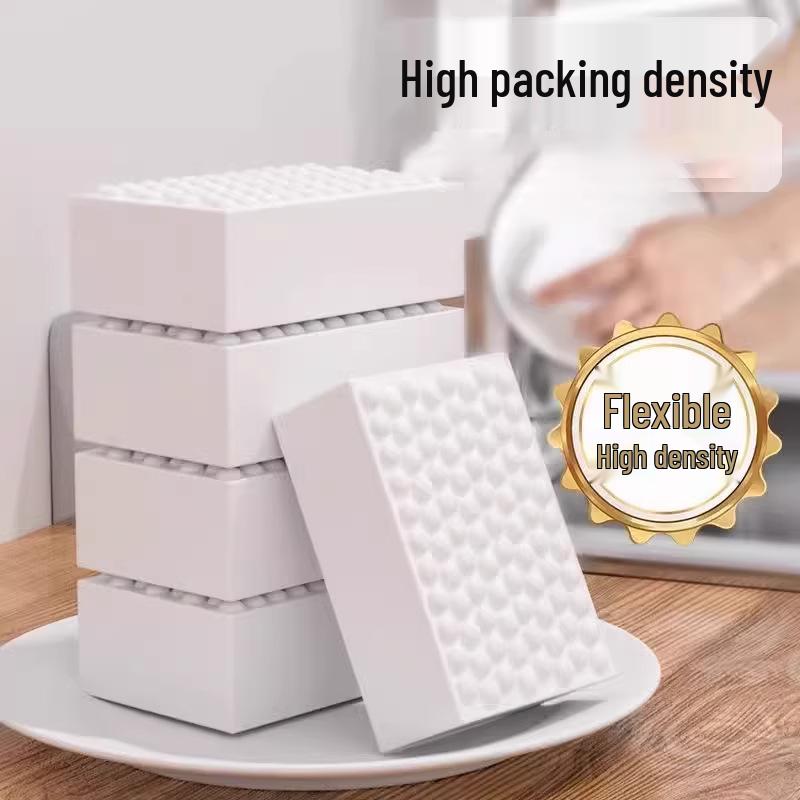 

Волшебная губка нано для удаления пятен - Кухонная чистящая подушечка высокой плотности для посуды и чайных чашек High Density Sponge [5 pieces]