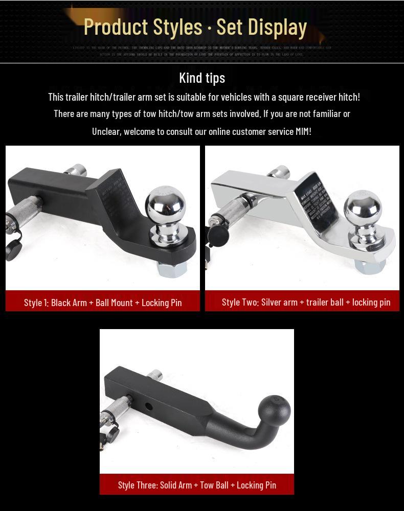 Compatible Tow Hook for Mercedes GLS350, GL450, GLE400 - Enhanced Trailer Coupling