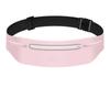 Adjustable Sports Fanny Pack Reflective Strip Mobile Phone Holder Running Waist Belt Bag  Gym