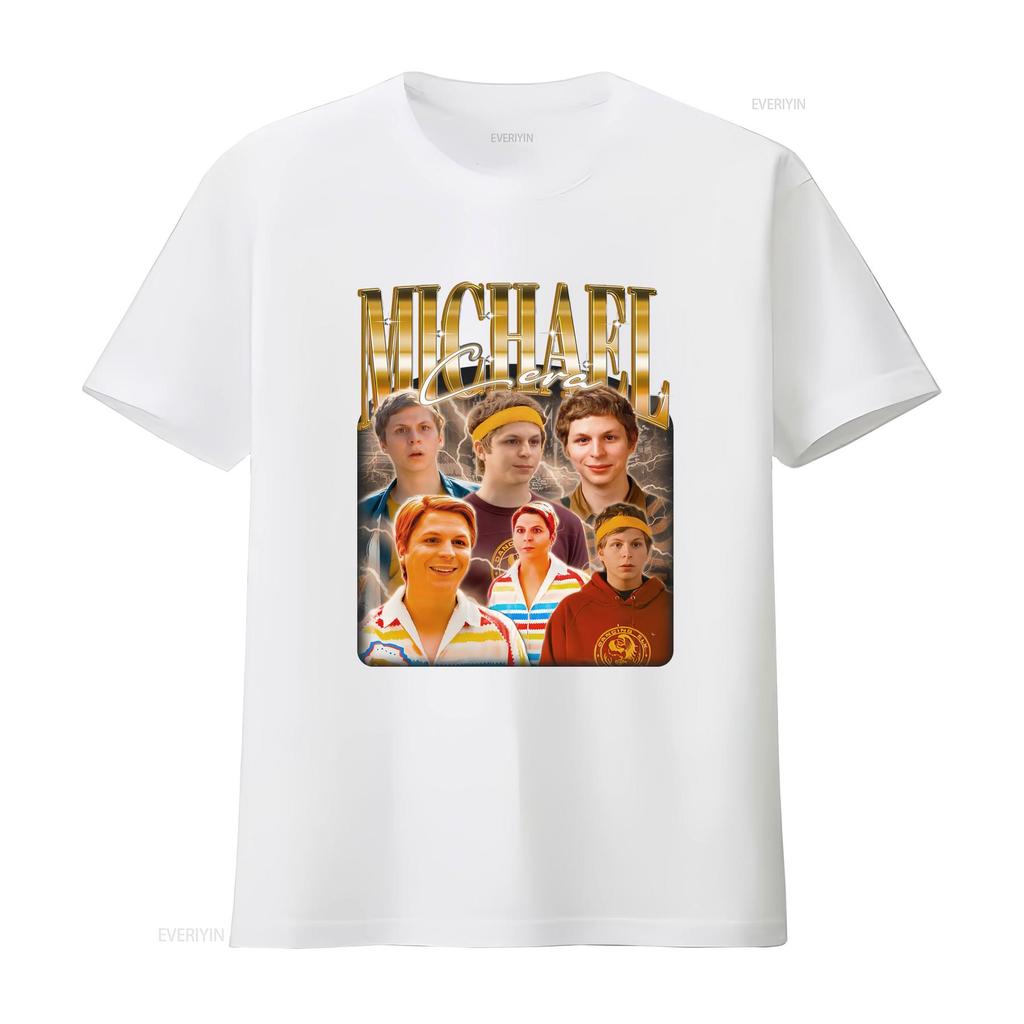 Michael Cera T Shirt Homage Austin Canadian Actor Vintage Retro Bootleg Merch Fans Vintage Fashion