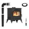 Cast Iron Wood Burning Stove KRATKI K6 ECO Ø 130 6,5 kW