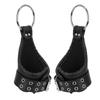 Sex Bondage Strap Leather Ankle Wrist Suspension Sex Toys for Women Cuffs Restraint Erotic Hanging Handcuffs