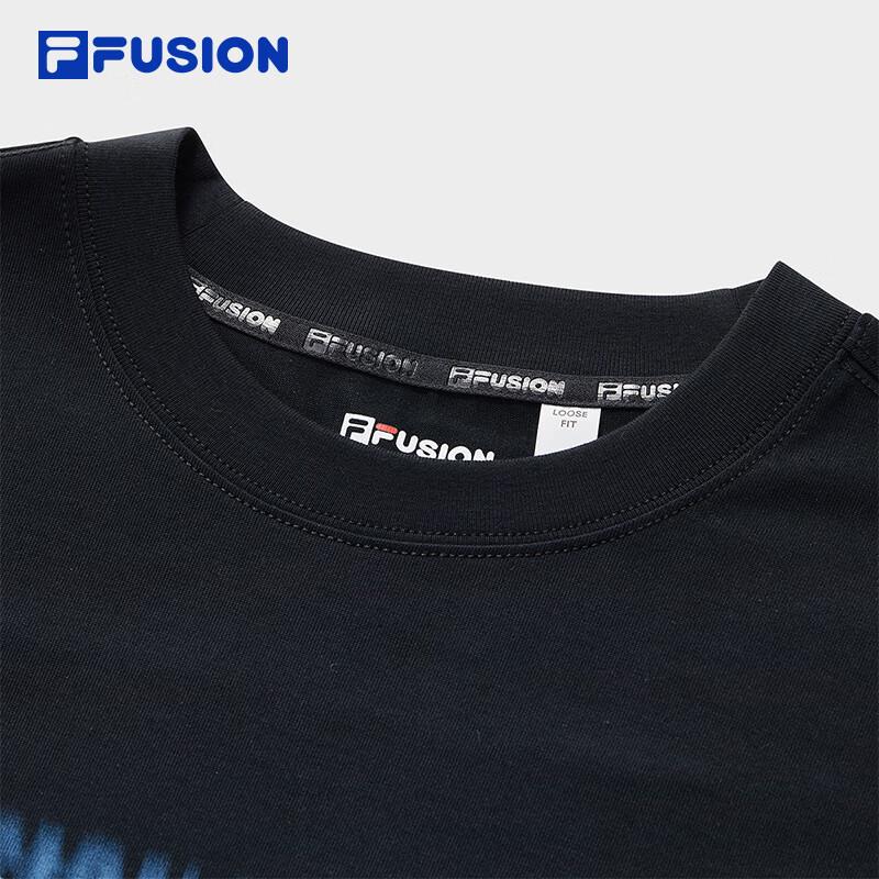 Fila Fusion Unisex Crew Neck Cotton T-Shirt