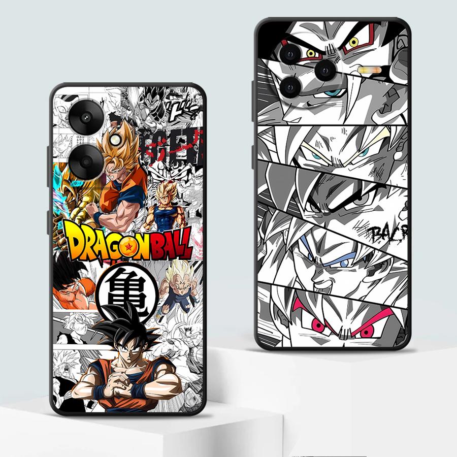Goku Dragon Ball Case for Xiaomi Redmi K80 A1 A3 A4 A5 14C 12C 10A 9A 9C 9T 12 13 13C 10C 10 Soft Funda Back Phone Cover A2 Plus