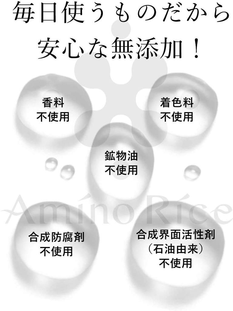 Amino Rice Cleansing Milk 150ml Fukumitsuya Natural Basic Makeup Contains over 20 types of amino acids