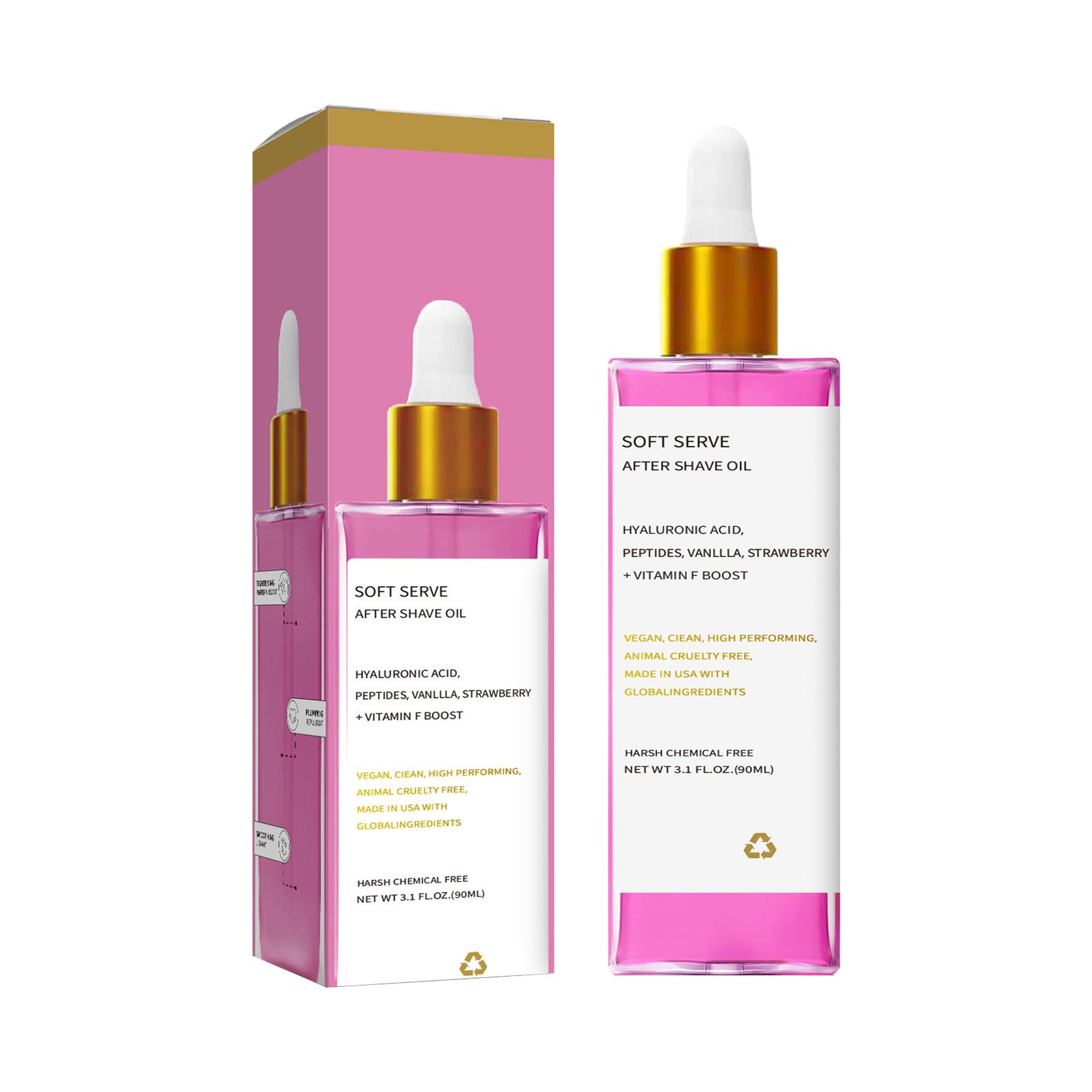 

Клубничное масло после бритья Женское для гладкой кожи, Масло после бритья, Клубничное масло после бритья, Масло после бритья 90 мл One Size розовый