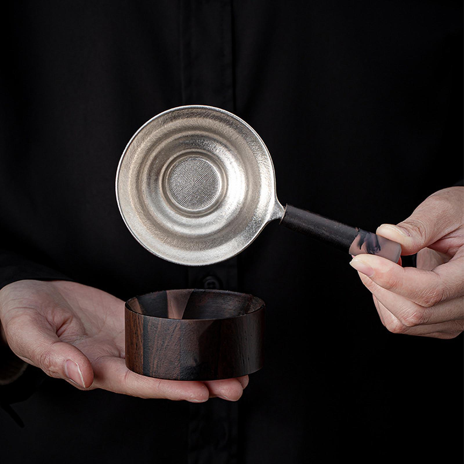 

Набор фильтров для чая «Кунг-фу» с ручкой и основанием для рассыпного чая Ice Flowers