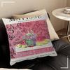 Abstract Flowers Matisse Personalized Pillow Cover Kids Bedroom Wild Party Decor Pillowcase Kid Birthday Shower Gift