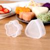 Triangulär Sushiform Bekväm PP Hushållsmaskin Rice Ball Maker Bento Tillbehör