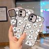 Summer Transparent Mobile Phone Case iPhone15 White Flower 16 Simple Women's Mobile Phone Case Apple 17 Anti-drop Soft Case