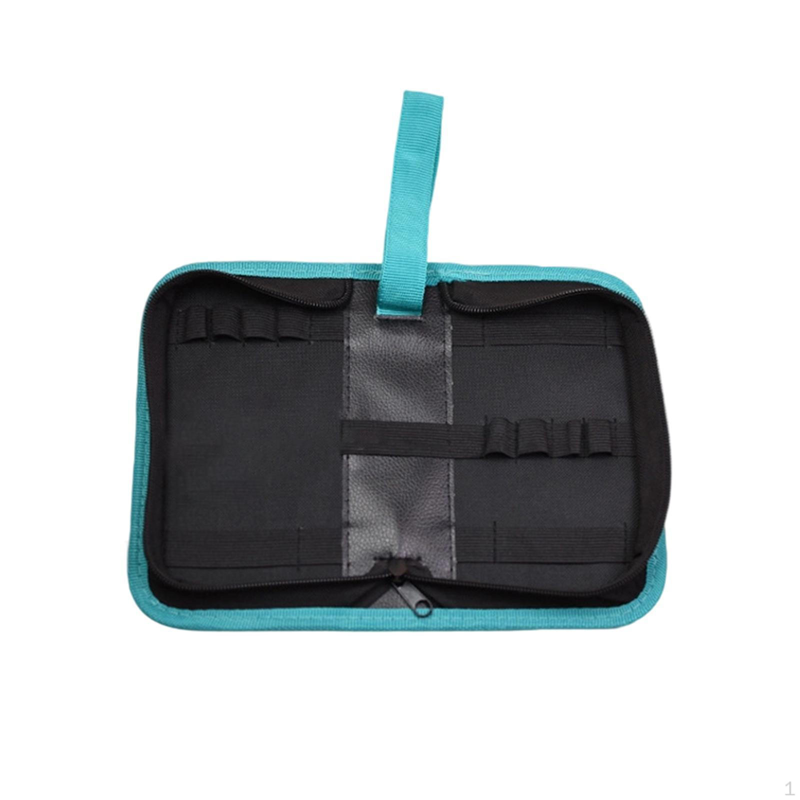 

Сумка для ручных отверток, на молнии, холщовая, водоотталкивающая, сумка для инструментов, органайзер, чехол для хранения 20.5x11cm