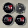 LFPB6 4 Pcs 60mm Car Wheel Center Hub Caps Rim Cover for Toyota GR Sport Corolla RAV4 Camry Yaris C-HR Prado Prius Auto Accessories
