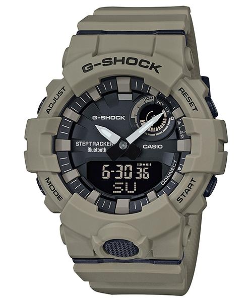 

Casio Men s Resin 200M Water Resistant Digital Shock Resistant Quartz Watch GBA-800UC-5A коричневый