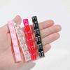 5 Grids Acrylic Clear Nail Brush Shelf Portable Mini crystal Painting Pen Rest Holder Stand Colorful UV Gel Brush Display Holder