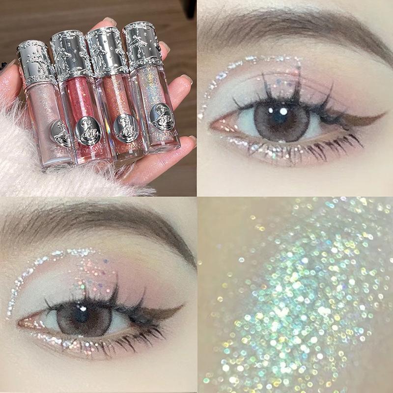 Leizhi Liquid Eyeshadow Sequin Glitter Pearlescent Silkworm Liquid Brightening