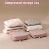 1pc Storage Bag Bedroom Cloth Compression Bag Large Capacity Duvet Storage Bag Wardrobe Organizer Save Space Compressible Bag