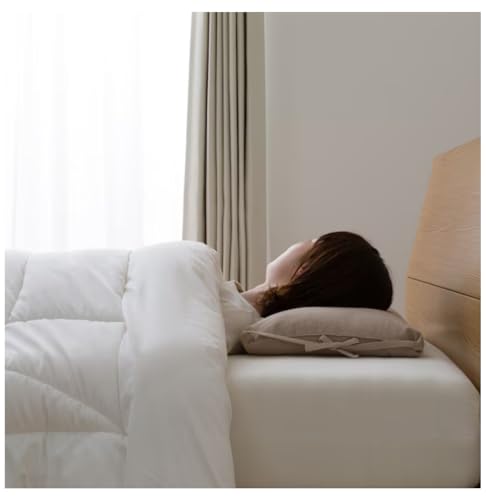 Nitori Baumwoll-Buchweizenkissen, Mini-Größe (Festigkeit). Binden Sie beide Enden fest, um sie auf Ihre gewünschte Höhe einzustellen.. Antibakteriell und desodorierend.