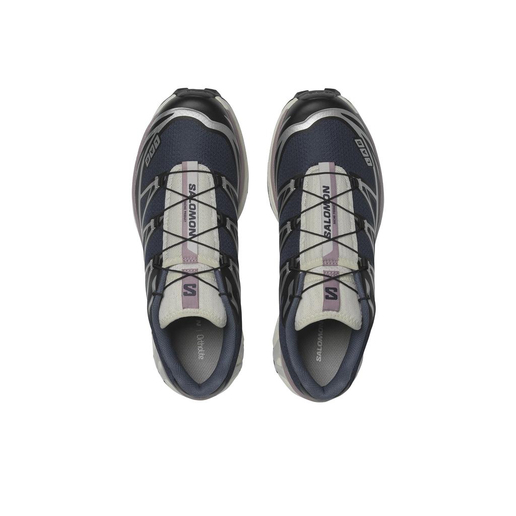 Salomon XT-6 Comfortable Sport Fashion Outdoor Functional Shoes Unisex Shoes Dark-Blue 491323