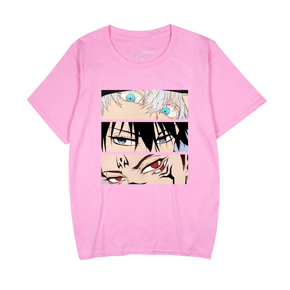 Camiseta de Manga Corta de Verano para Mujer y Hombre Jujutsu Kaisen Ropa de Anime Nueva Camiseta para Hombre Camiseta de Cosplay