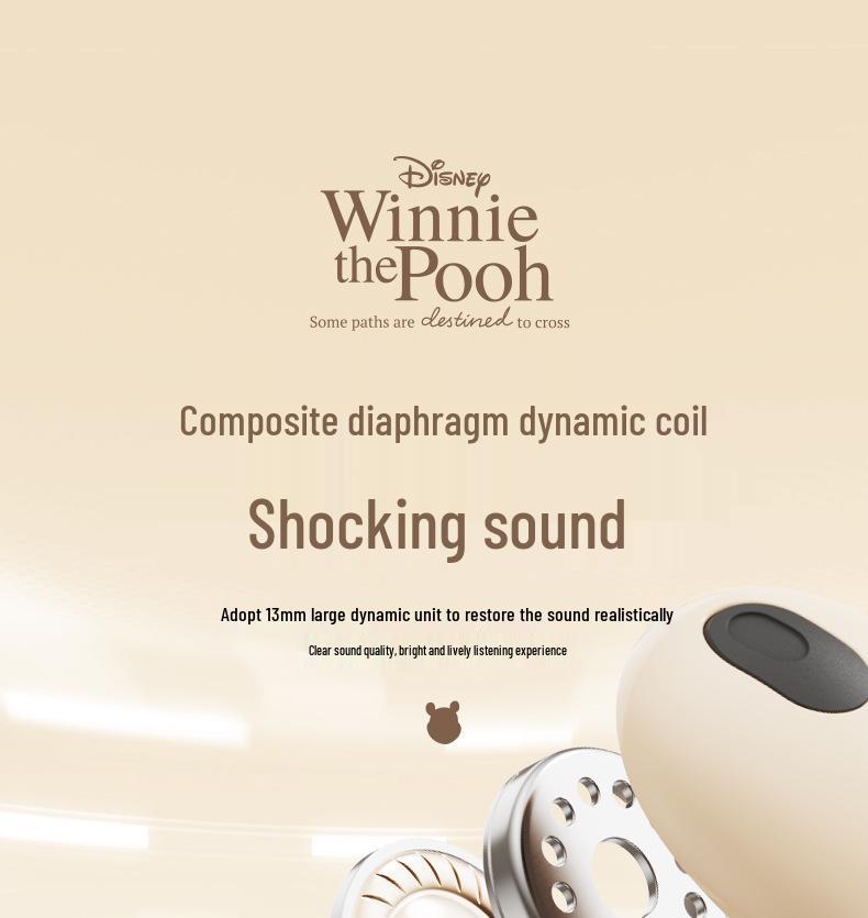 Disney K26 True Wireless Bluetooth Cartoon Earphones with Long Battery Life