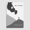 Portal 2 Minimalist Quote Poster Metal Plaque Wall Pub Mural Design Plaques Tin Sign Poster