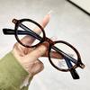Retro Oval Photochromic Presbyopia Glasses Anti Blue Light HD Reading Glasses 0 To +4 0 Fashion Neutral Frame
