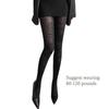 Women's Tights Opaque Footed Tights Soft Stretchable High Waist Footed Pantyhose Thigh High Stockings Hosiery Gifts