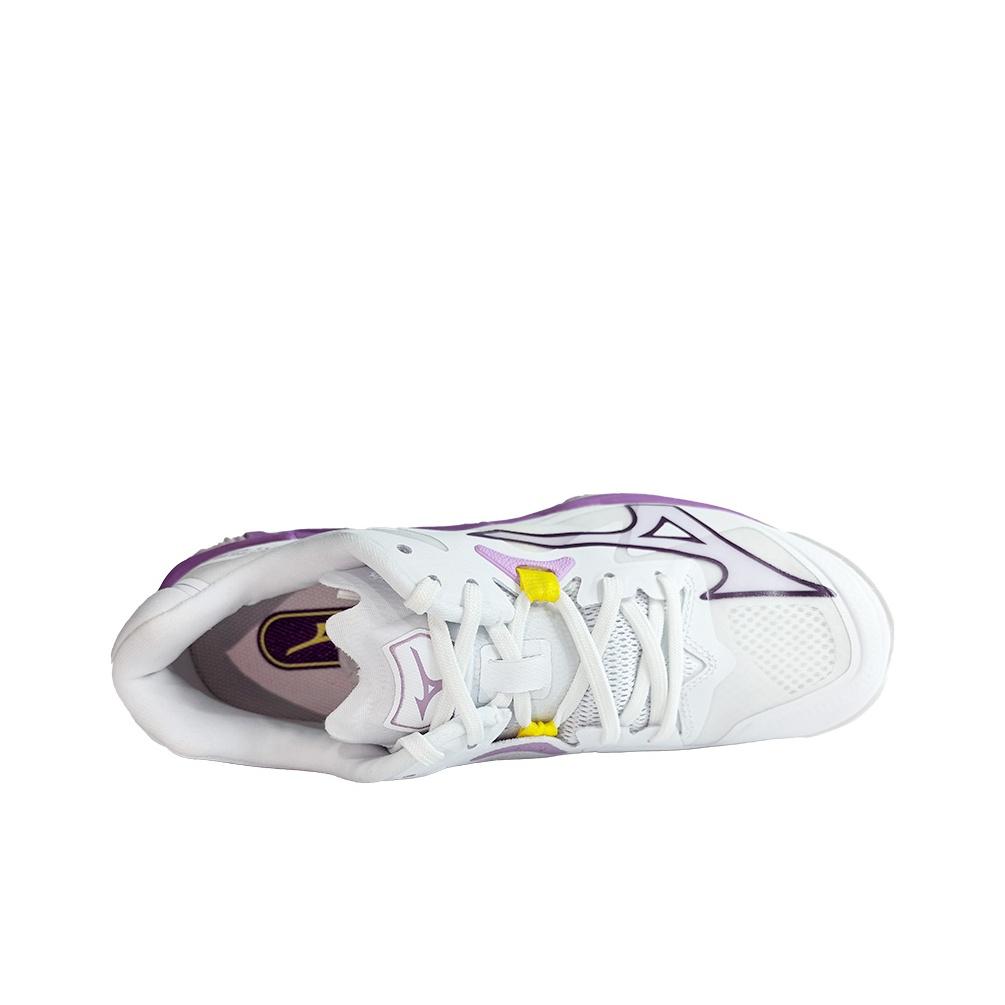 Mizuno Wave Lightning Z8 White Patrician Purple Women Sneakers Quince V1GC240010