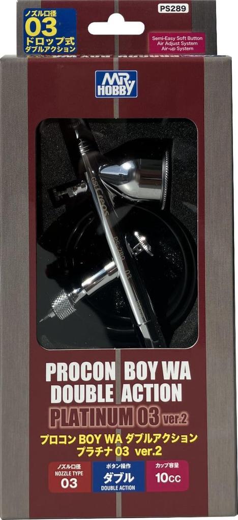 GSI Creos Procon Boy WA Double Action Platinum 03 Hobby Painting Tool PS289 Ver.2
