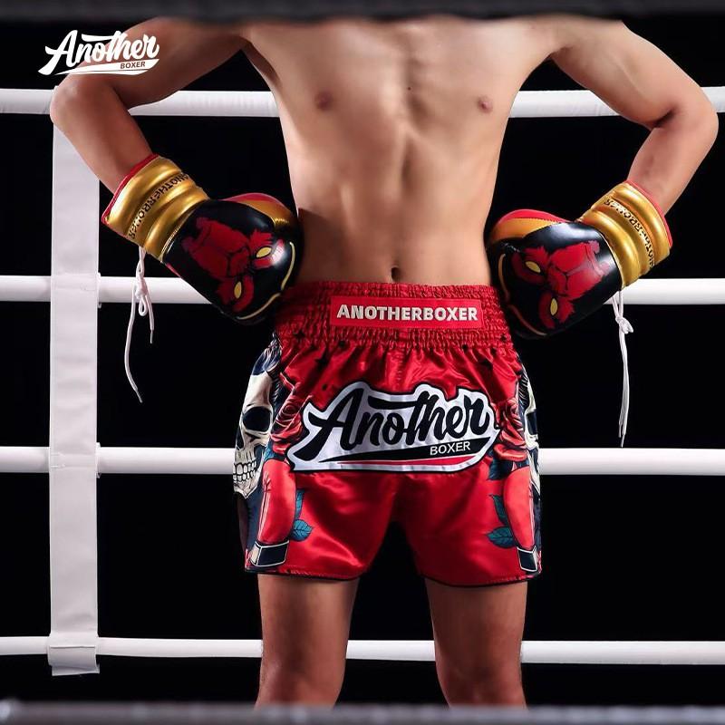 MMA Boxing Shorts Men Women Training Fight Pants Muay Thai Kickboxing Gym Workout Athletic