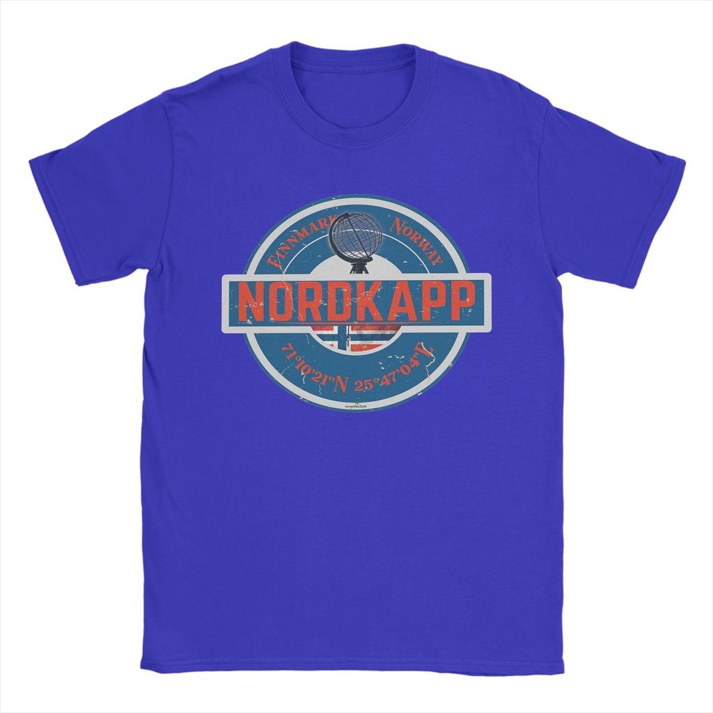 Nordkapp North Cape Norway Pure Cotton T Shirt For Unisex Beach Vintage TShirts ONeck Hip Hop Tee Shirt Oversize Casual Tops