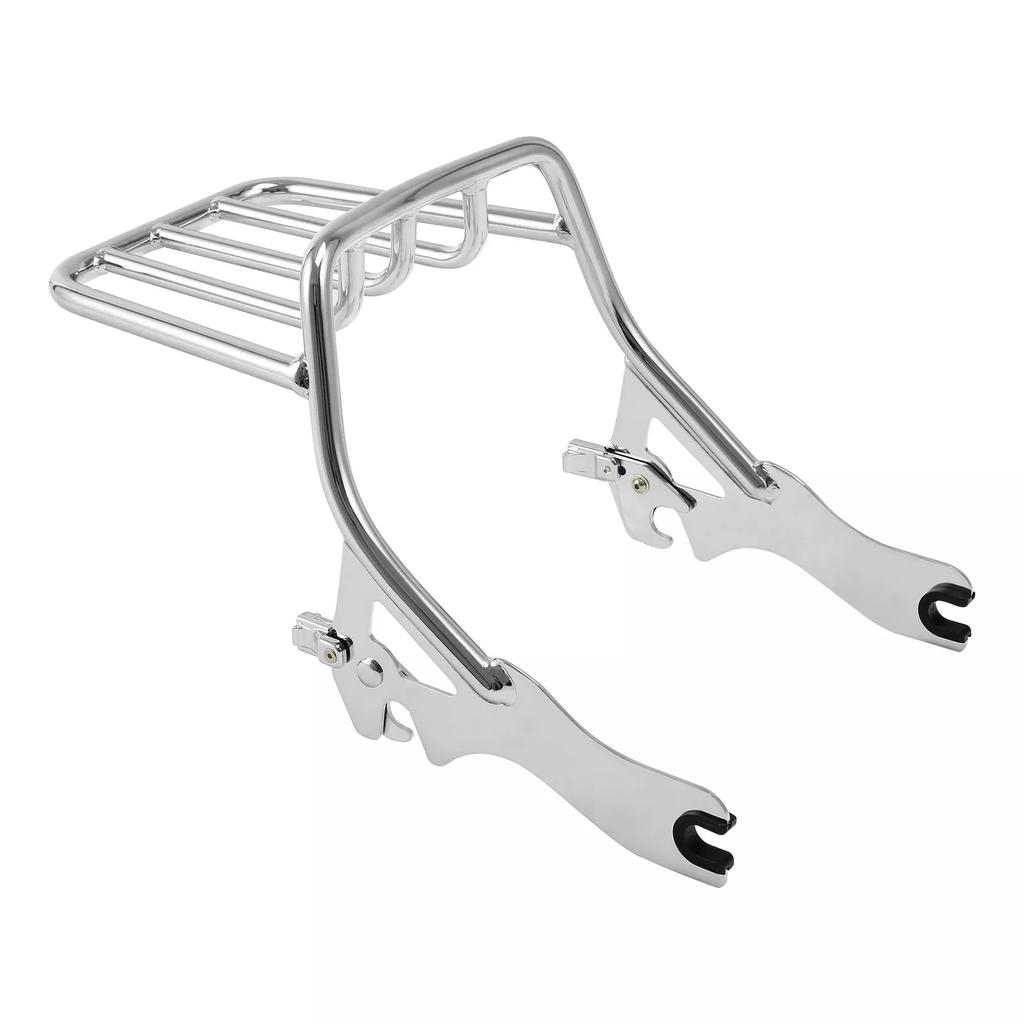 Motorcycle Two-Up Luggage Rack For Harley Heritage Classic Softail Street Bob Deluxe 2018-2025