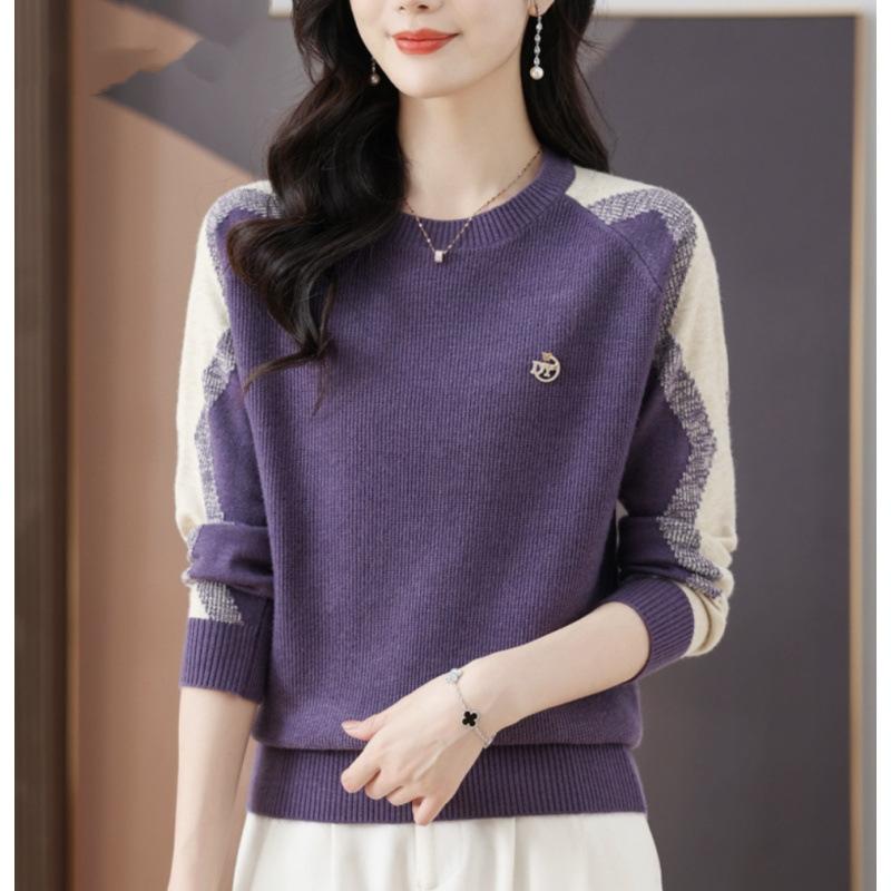 Women Sweater Pullovers Autumn Winter Vintage Long Sleeve Knitted Sweaters Women Lady