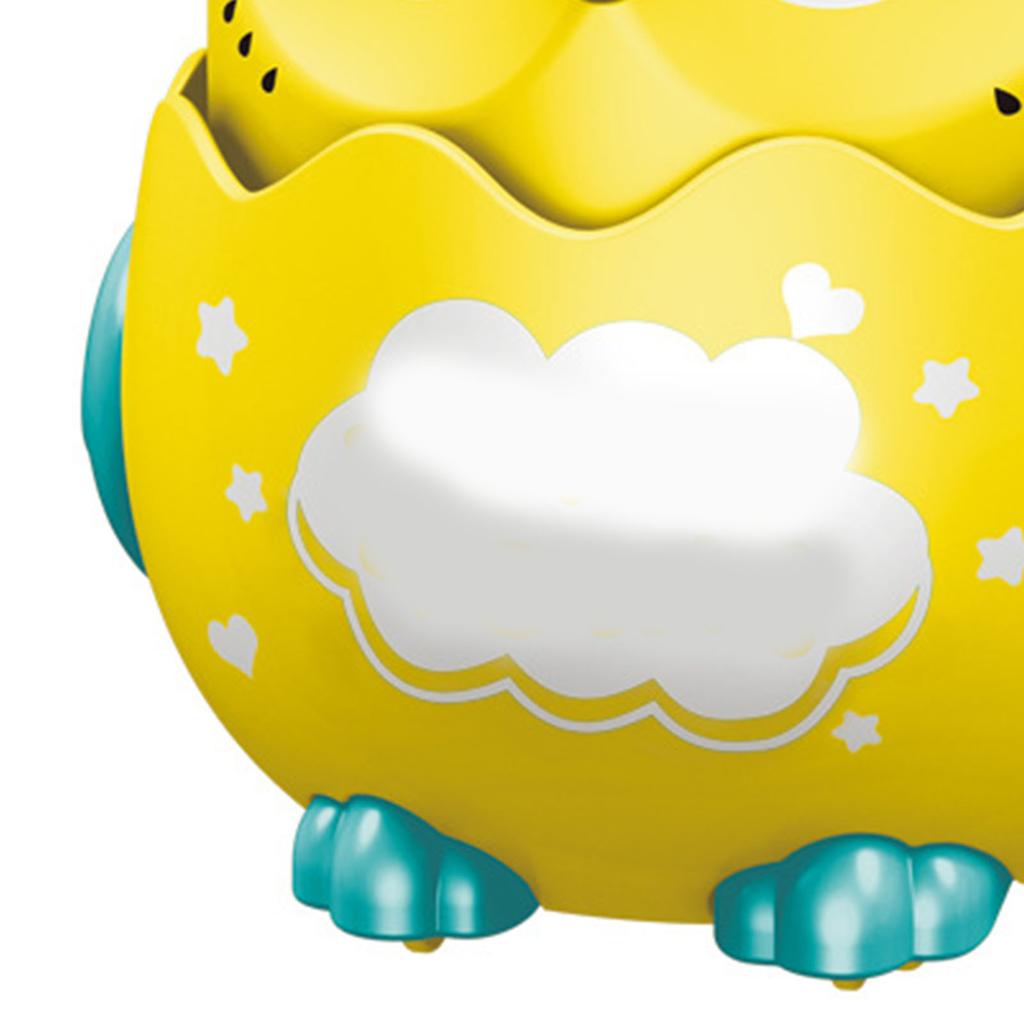 Pull Back Owl Toy Animal Press Control Toy Educational Friction Powered Toy for Girls Boys
