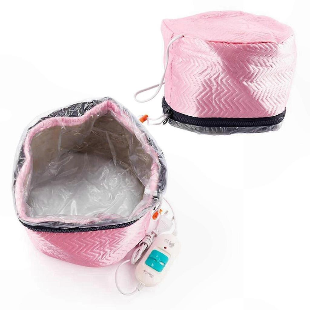 Thermal Hair Treatment Cap with Heating and Steaming Function for Salon Quality Care at Homepink  Edition 1210