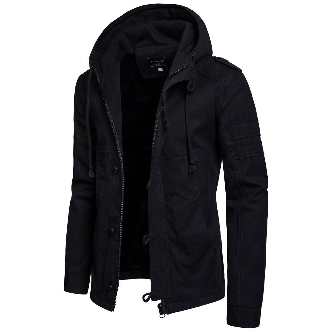European Size Men`S Clothing Men`S Hooded
