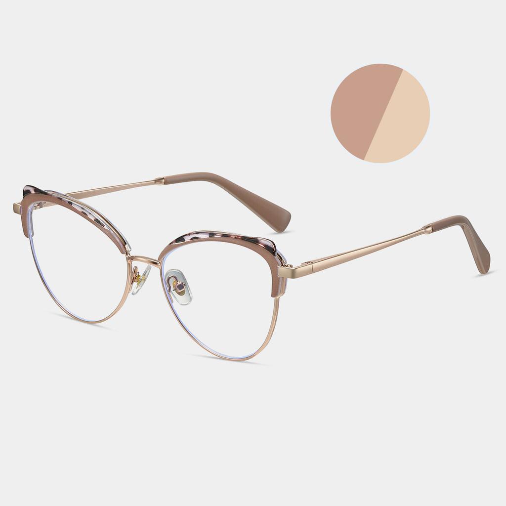 Fashion Cat Eye Presbyopia Glasses For Women Luxury Brand Vision Transparent Reading Glasses Antifatigue Computer Eyewear