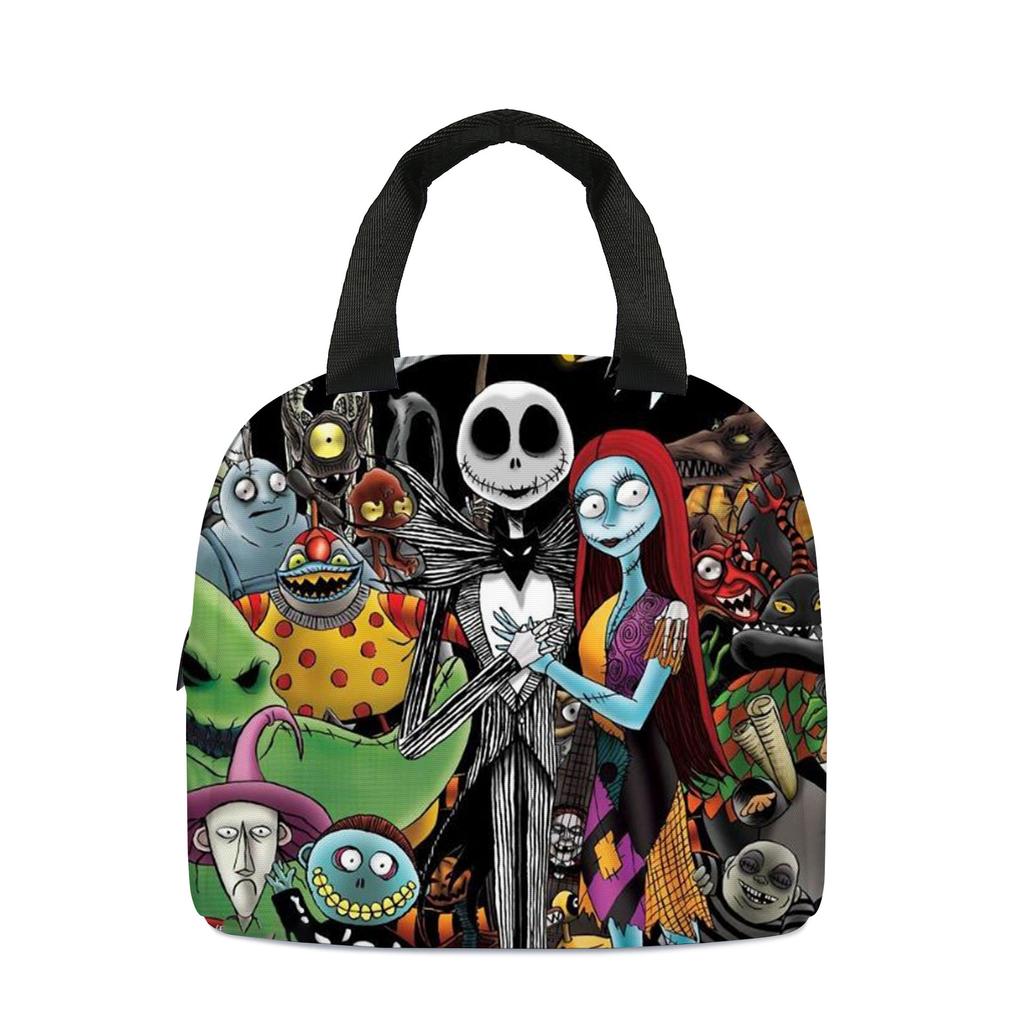 The Nightmare Before Christmas Christmas Eve Horror Lunch Bag Lunch Bag Ice Pack Handheld