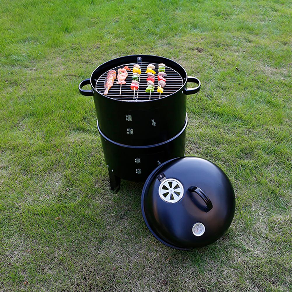Outdoor BBQ Smoker Grill 40×84cm